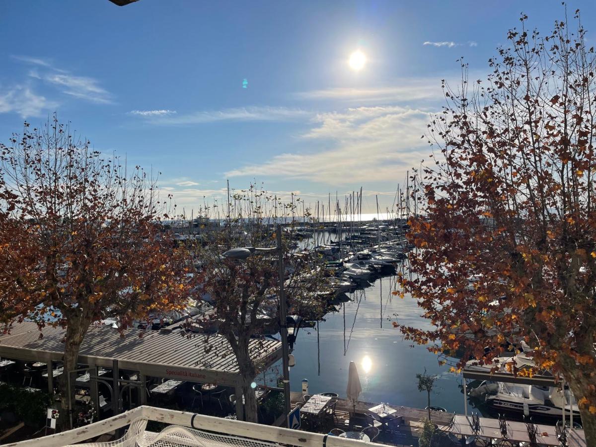 Le Petit Pinson Meerblick Port Golfe-Juan Exterior foto