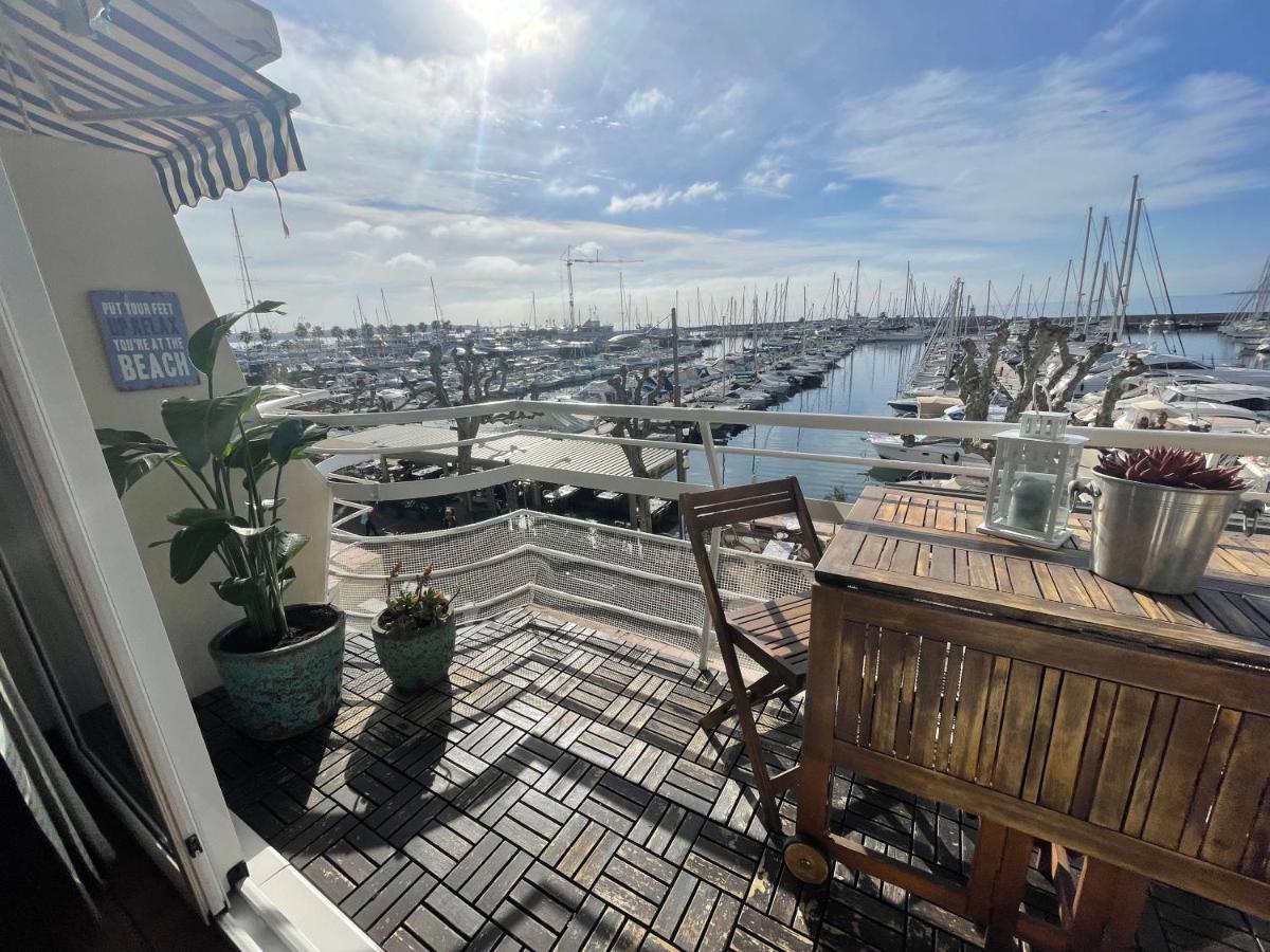 Le Petit Pinson Meerblick Port Golfe-Juan Exterior foto