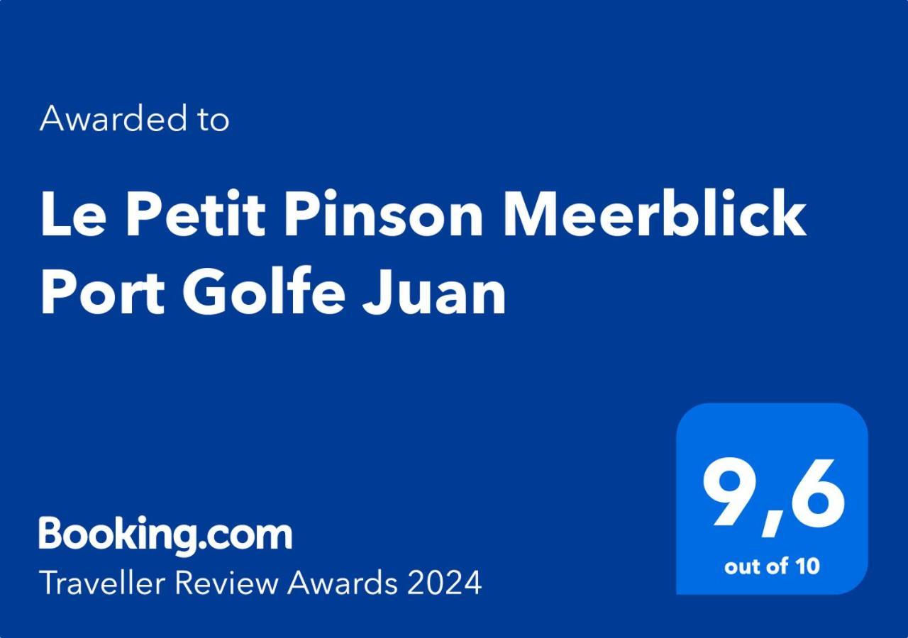 Le Petit Pinson Meerblick Port Golfe-Juan Exterior foto